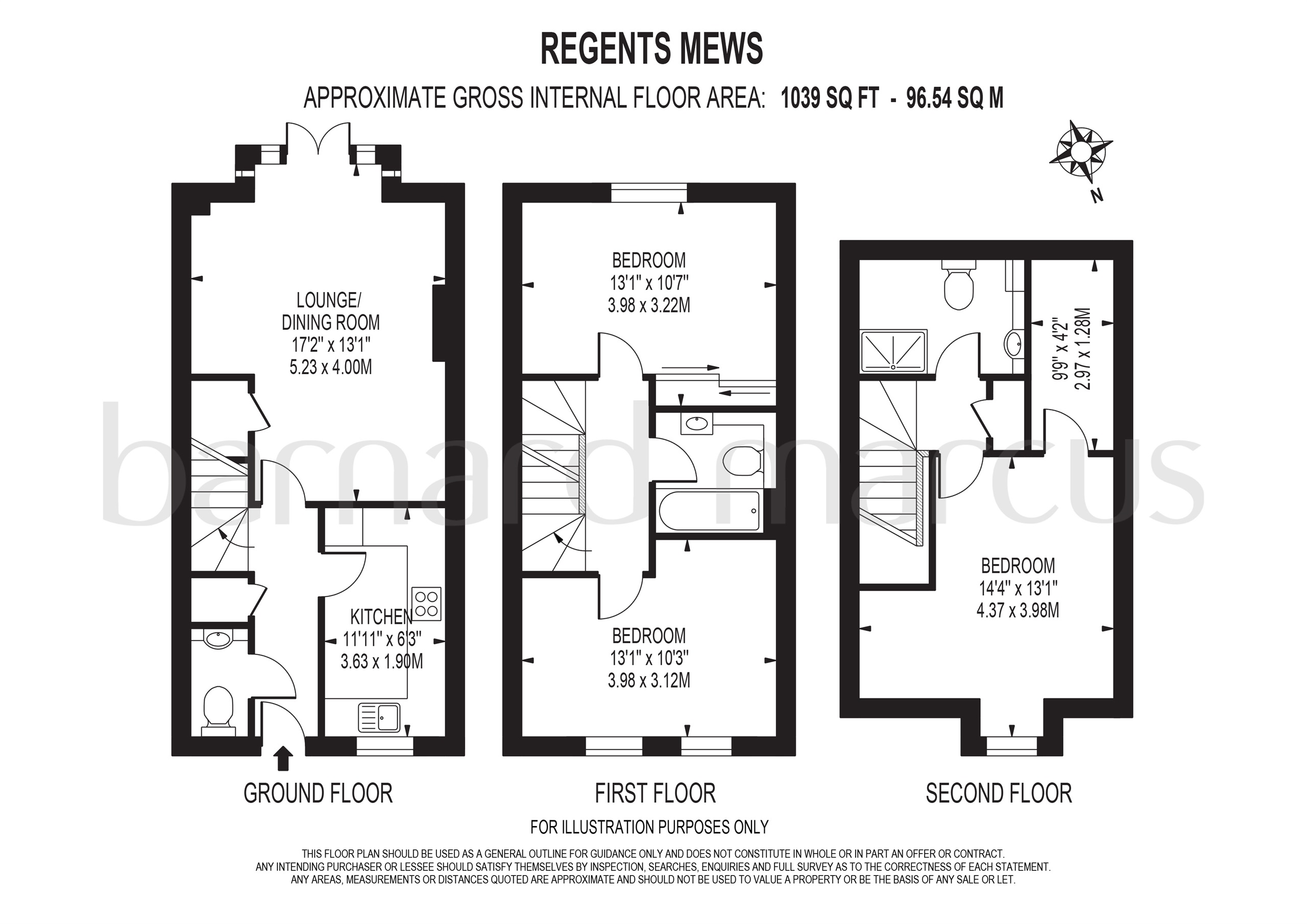 3 bed Terraced