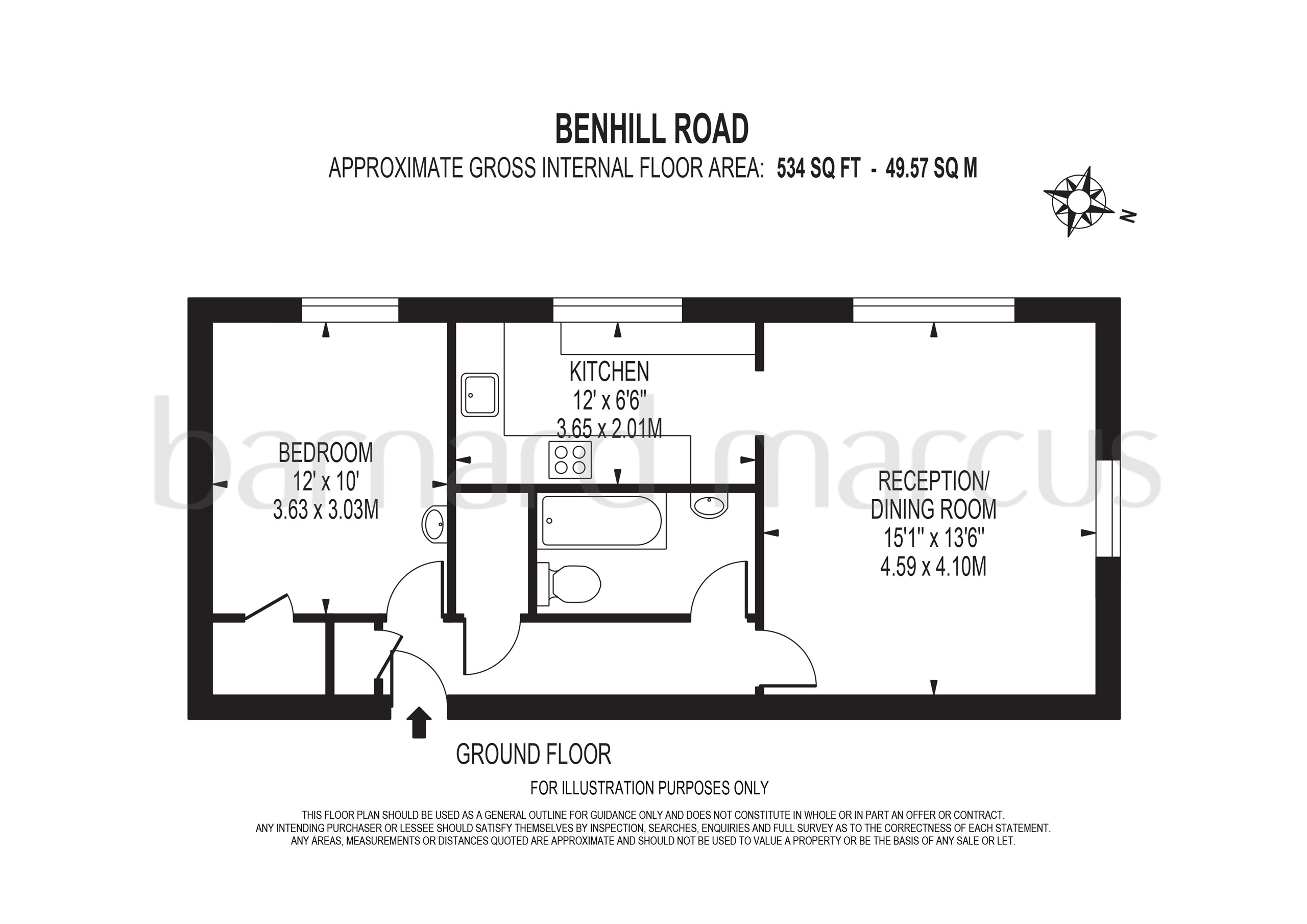 1 bed Apartment