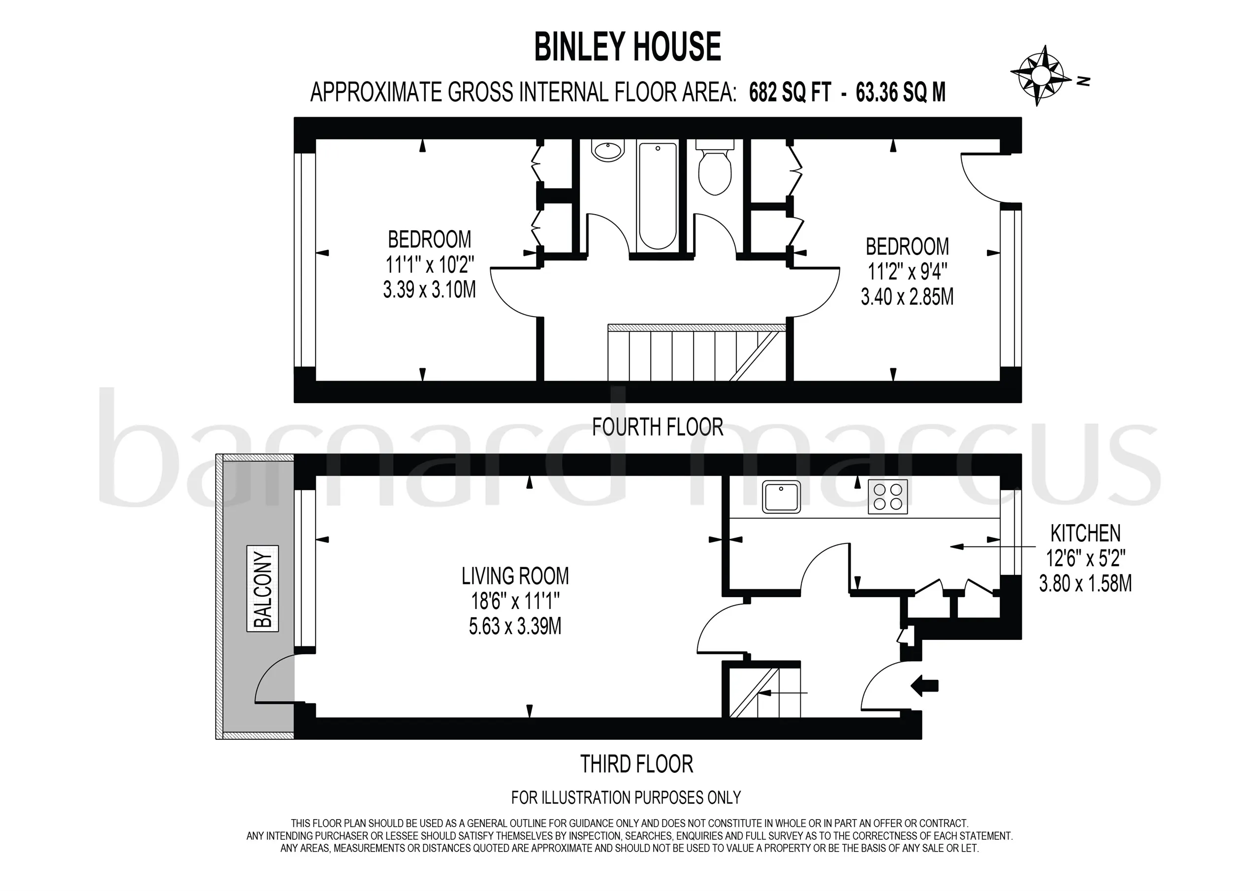 2 bed Maisonette