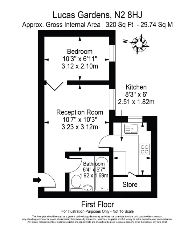 1 bed Apartment