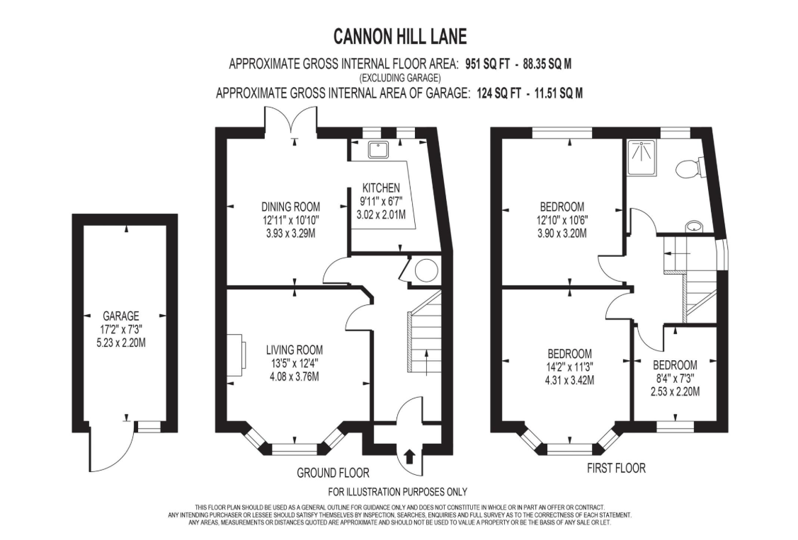 3 bed End of Terrace