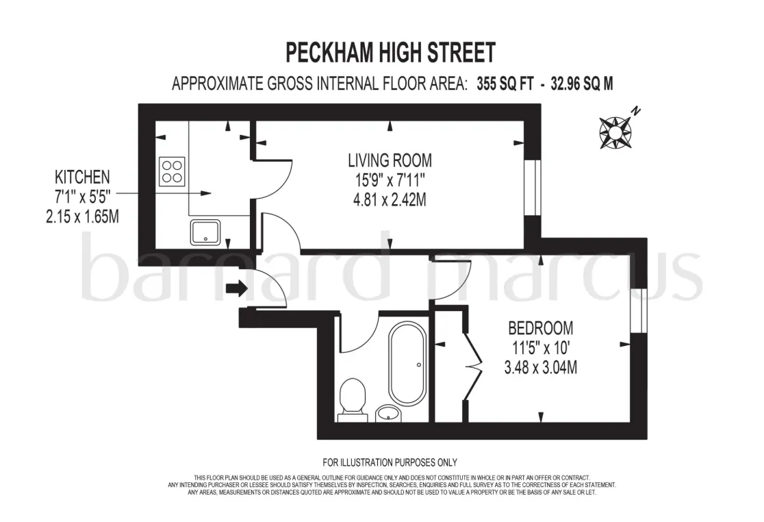 1 bed Apartment
