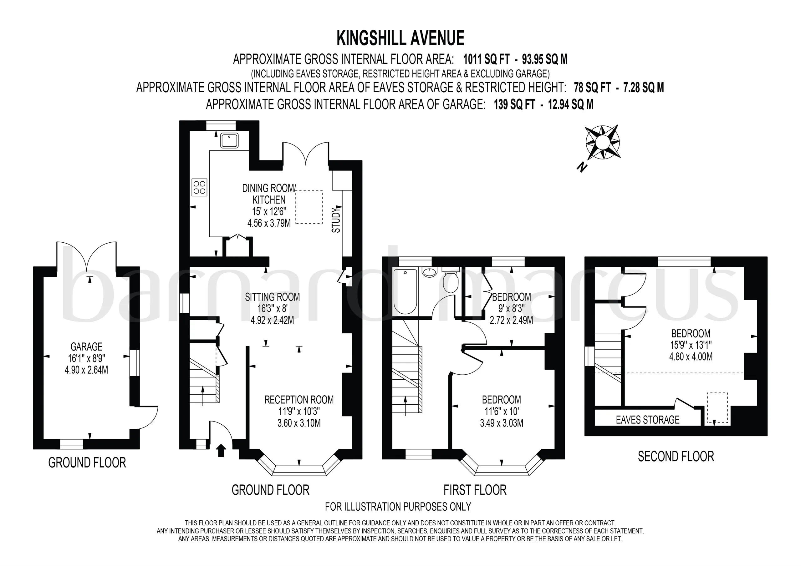 3 bed End of Terrace