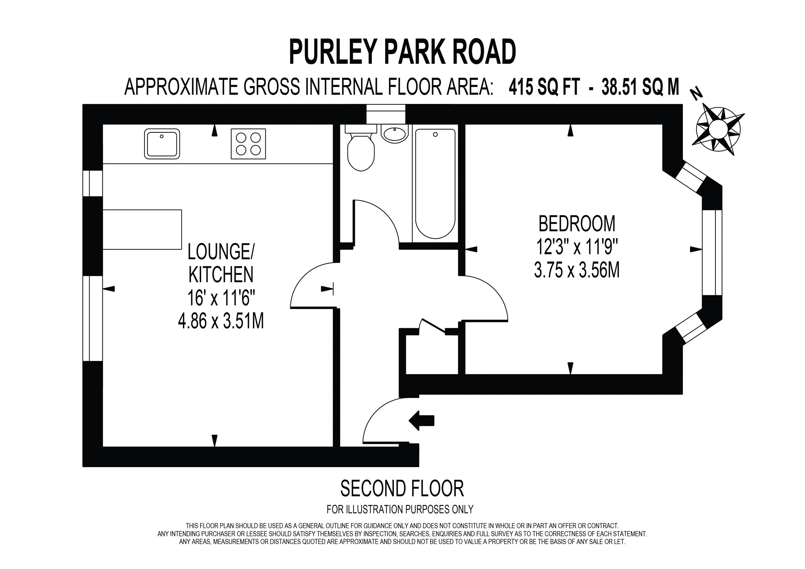 1 bed Apartment