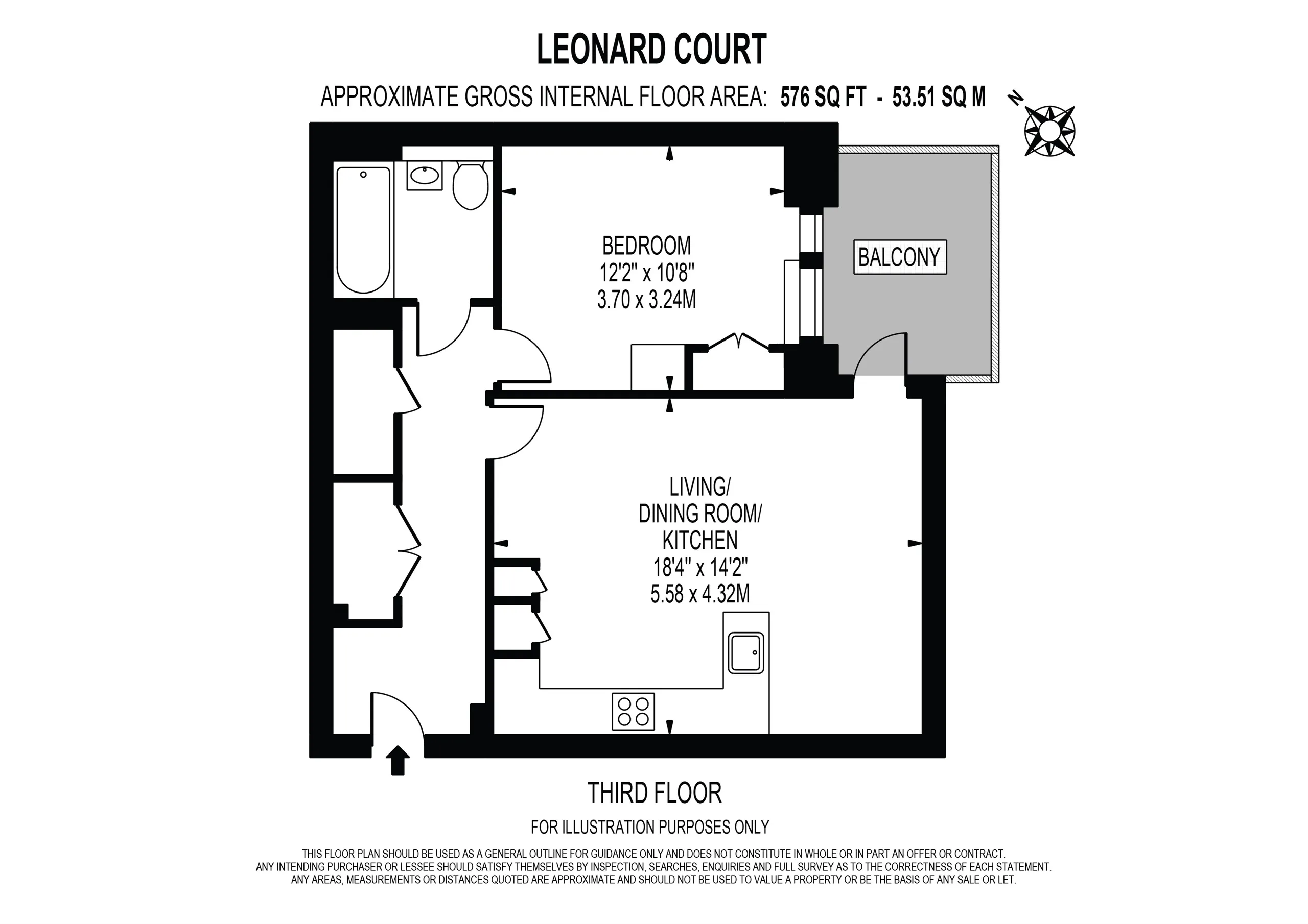 1 bed Apartment
