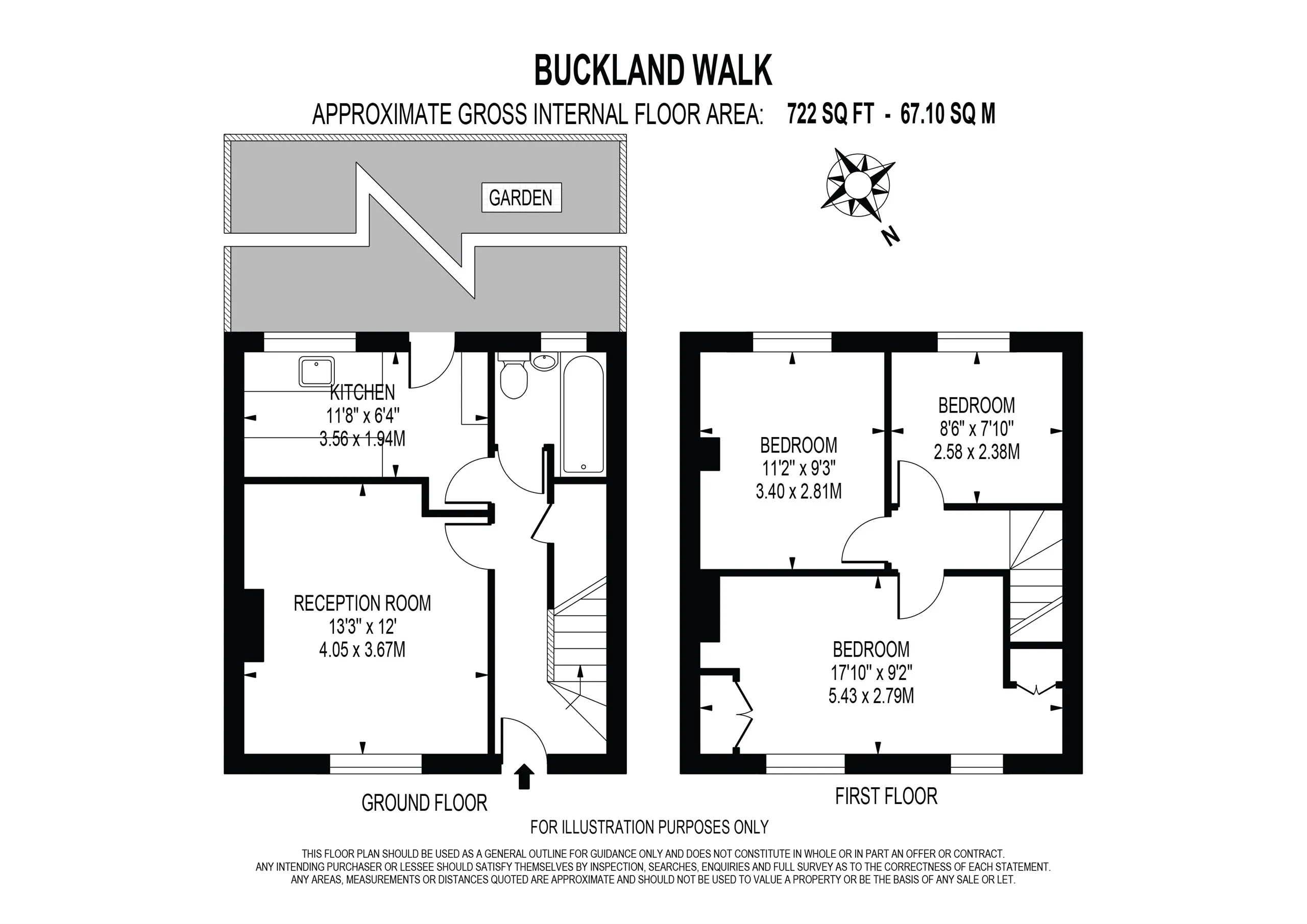 3 bed House