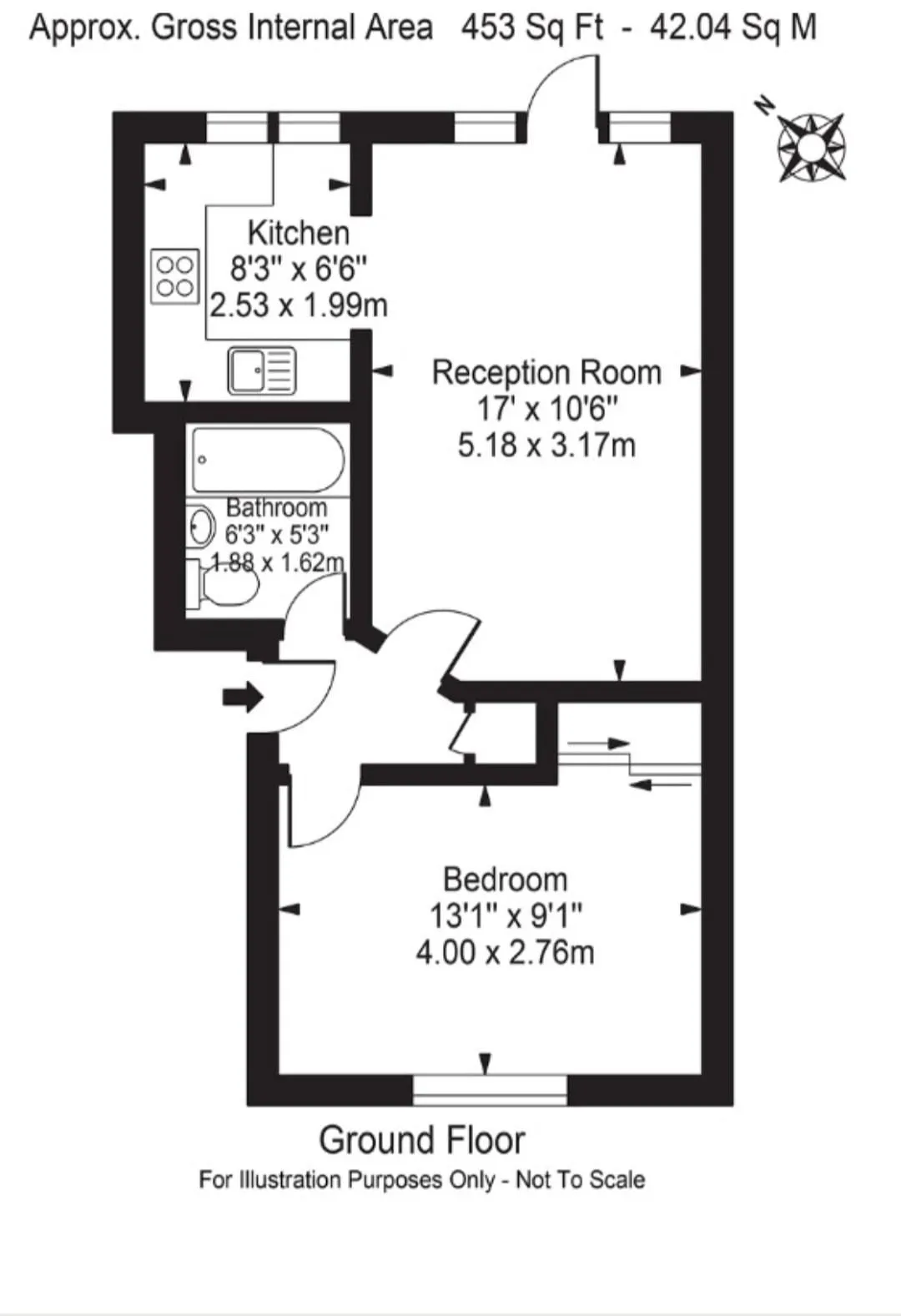 1 bed Apartment