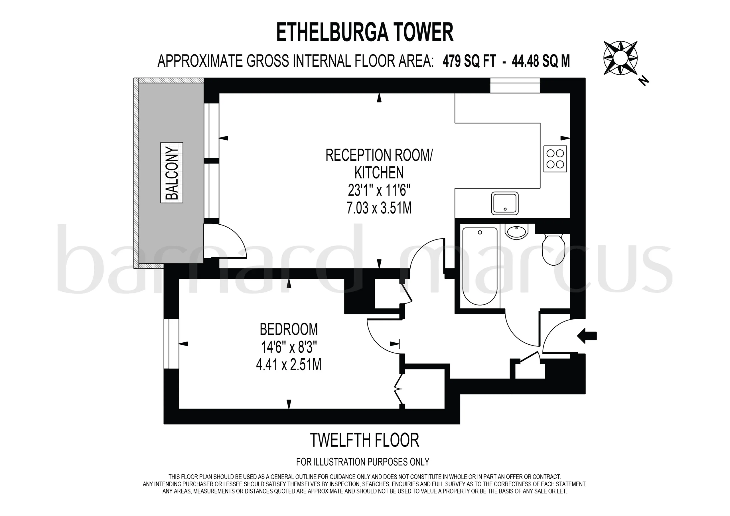 1 bed Apartment