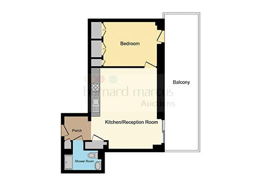 Flat 1401, Bagshaw Building, 1, Wards Place, London, E14 9DA