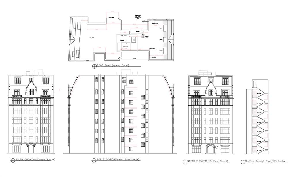 Airspace above Queen Court, Queen Square, LONDON, London, WC1N 3BA