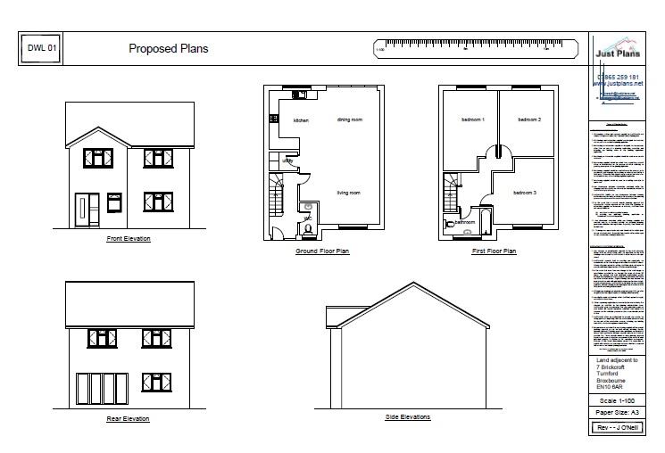 Land adj. 7, Brickcroft, BROXBOURNE, Hertfordshire, EN10 6AR