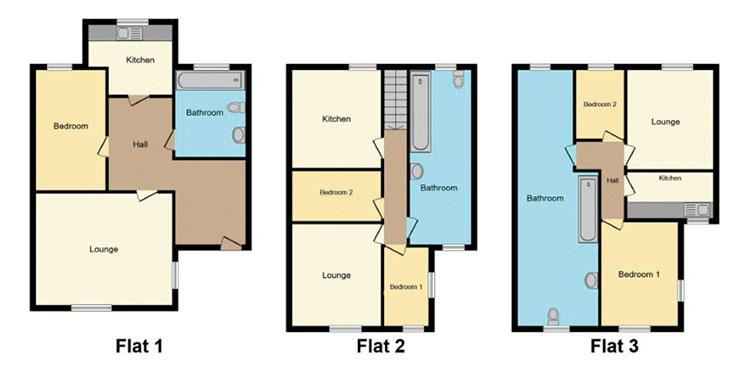 Flat 1-3, 1, Brisco Road, EGREMONT, Cumbria, CA22 2EQ