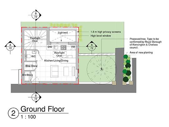 Site adjacent to 3, Wharfedale Street, Earls Court, LONDON, London, SW10 9AN