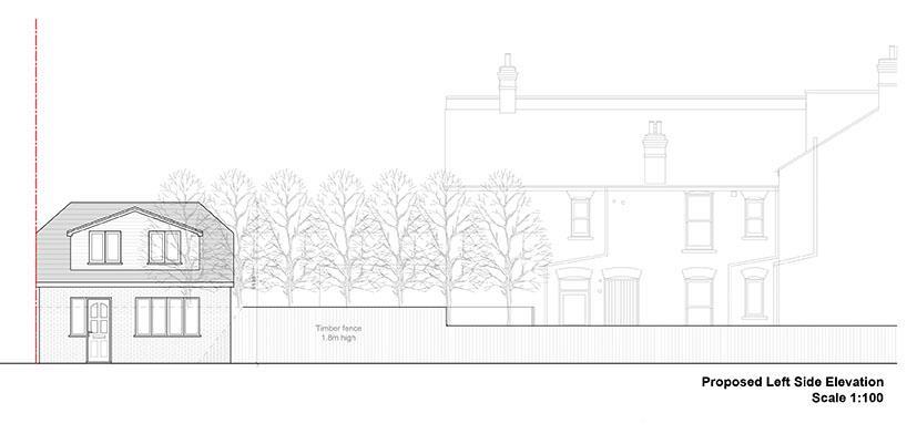 Rear Building at, 23, Montague Road, London, SW19 1TB