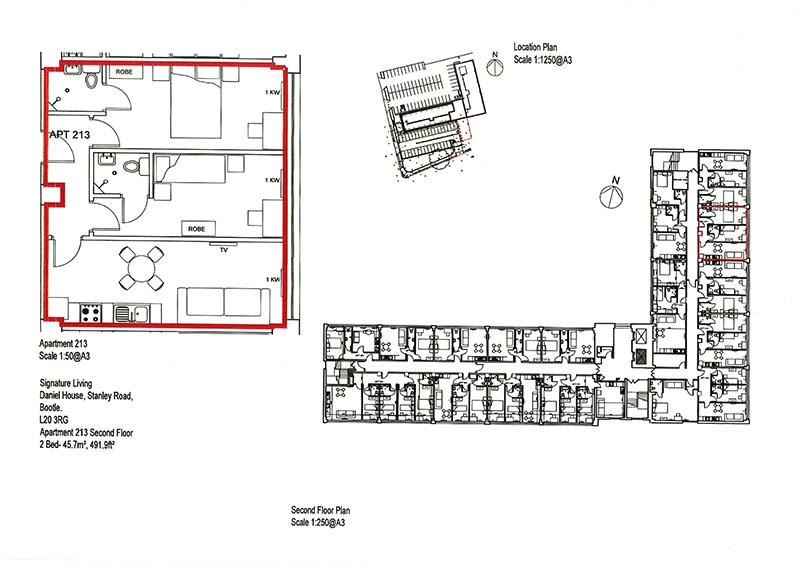 7 Flats at Daniel House, 31, Trinity Road, BOOTLE, Merseyside, L20 3TB