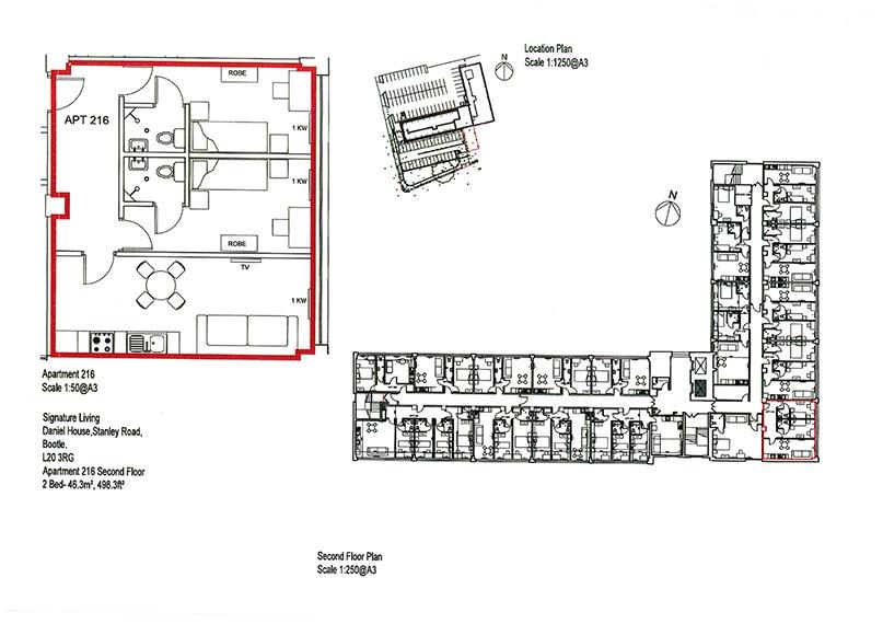 7 Flats at Daniel House, 31, Trinity Road, BOOTLE, Merseyside, L20 3TB