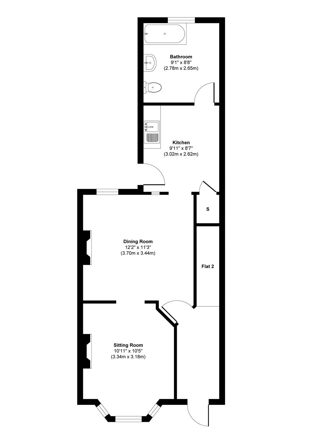 Ground floor flat, 37, Salisbury Road, READING, Berkshire, RG30 1BL