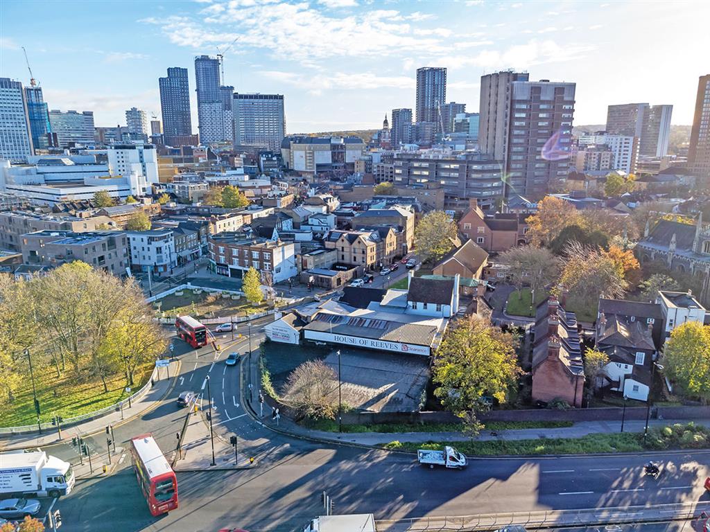 Former 'House of Reeves' site, Reeves Corner, CROYDON, Surrey, CR9 1QS