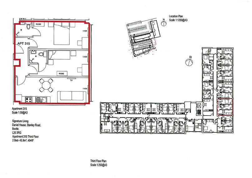 312, 314 & 315 Daniel House, 31, Trinity Road, BOOTLE, Merseyside, L20 3TB