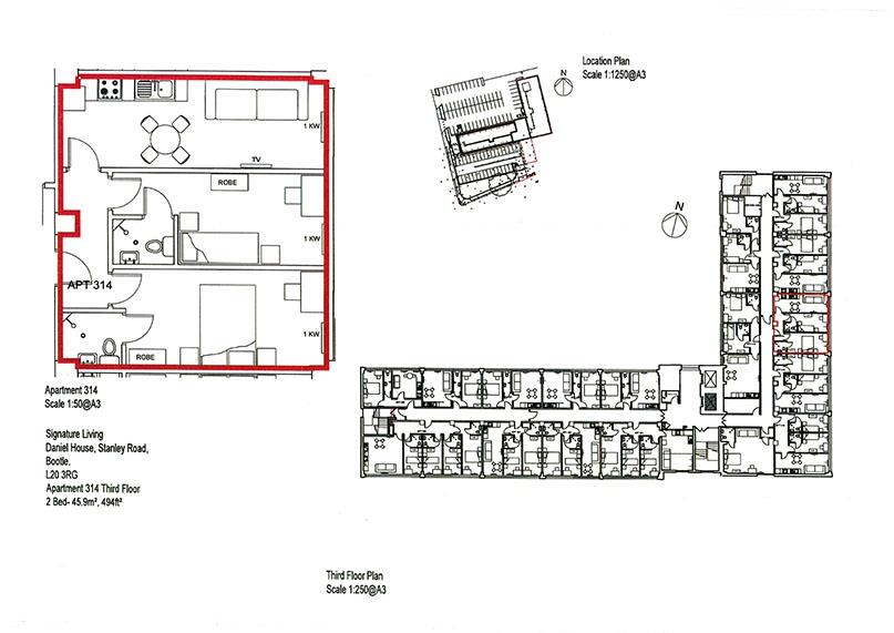 312, 314 & 315 Daniel House, 31, Trinity Road, BOOTLE, Merseyside, L20 3TB
