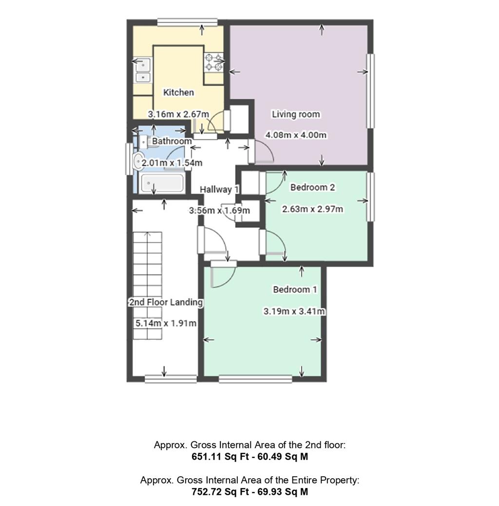 Flat 9, Durban Court, 79, Northlands Road, SOUTHAMPTON, Hampshire, SO15 2LP