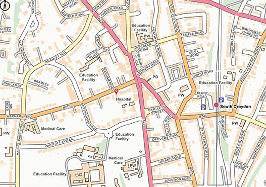Flat 32, Sovereign Court, 9, Warham Road, SOUTH CROYDON, Surrey, CR2 6LP
