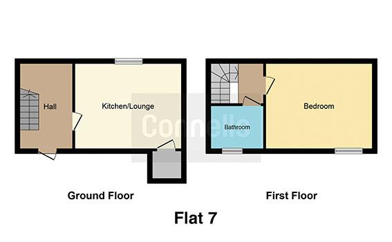 Flat 7, 29a, Union Street, HEREFORD, Herefordshire, HR1 2BT
