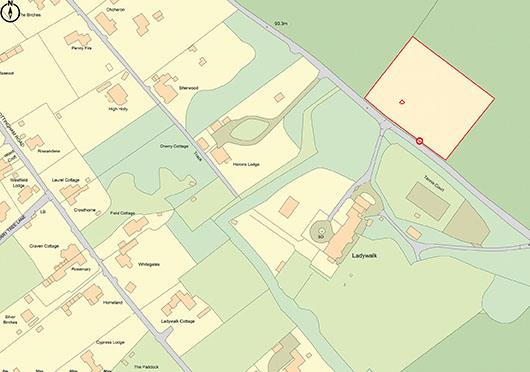 Land on, Long Lane, RICKMANSWORTH, Hertfordshire, WD3 5DH