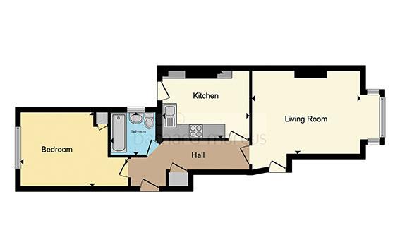 Flat A, 62, Tudor Road, London, E6 1DR