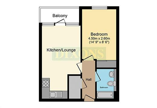 Flat 104, The Quadrant, 150, Sand Pits, BIRMINGHAM, West Midlands, B1 3RJ