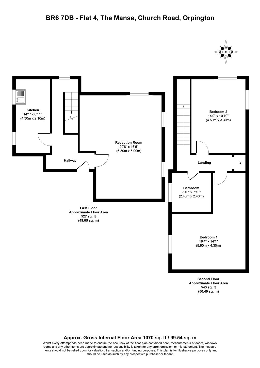 1-4 The Manse, Church Road, ORPINGTON, Kent, BR6 7DB