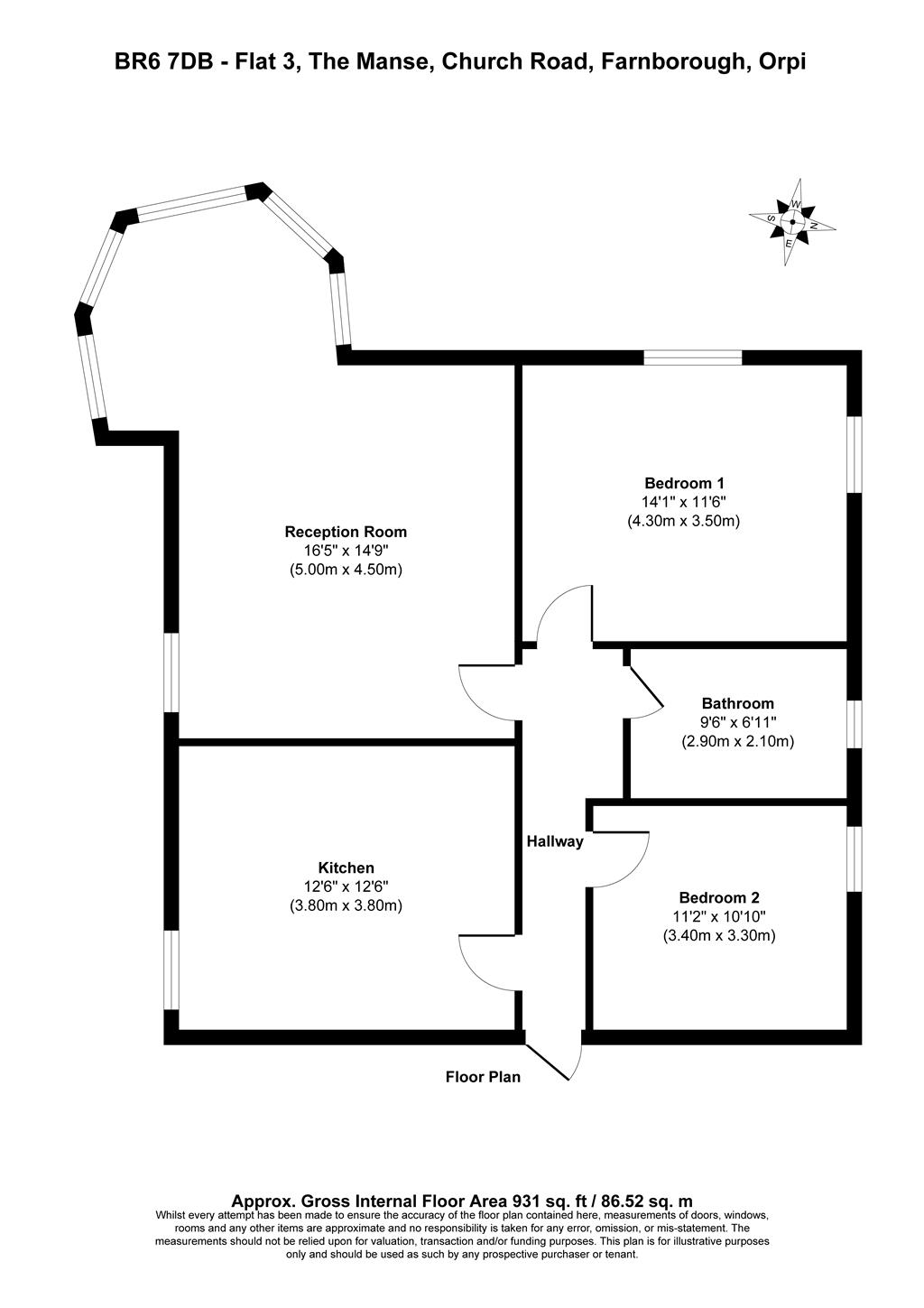 1-4 The Manse, Church Road, ORPINGTON, Kent, BR6 7DB