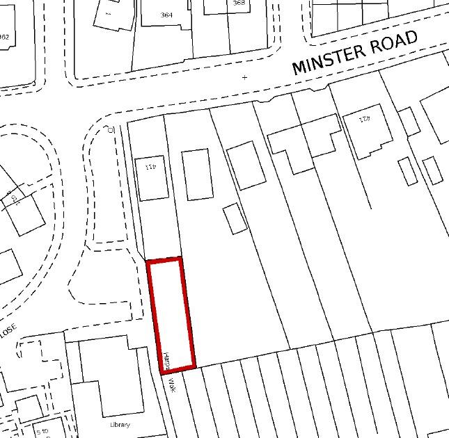 Land adjoining, 411, Minster Road, SHEERNESS, Kent, ME12 3NS