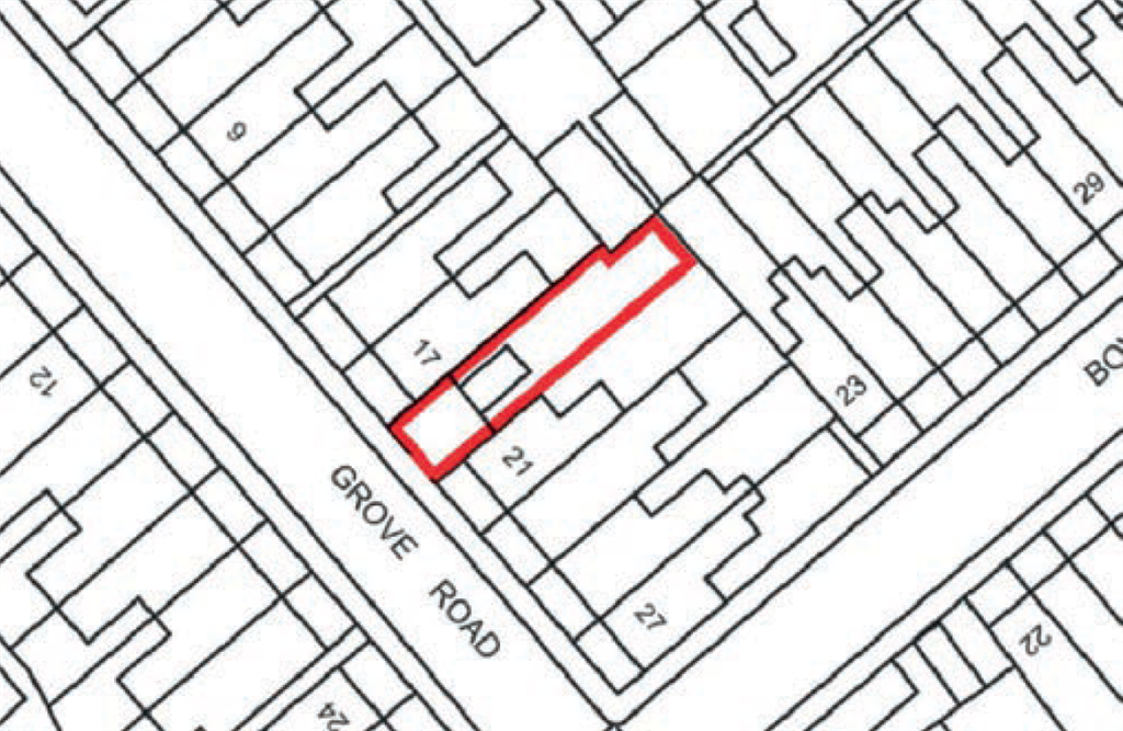 Land west of, 21, Grove Road, ROCHESTER, Kent, ME2 4BX
