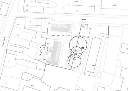 Land at, 14, Hall Lane, NORTH WALSHAM, Norfolk, NR28 9DT