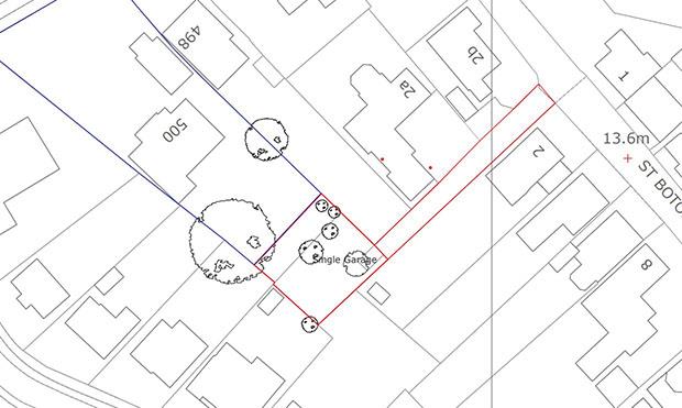 Land r/o 500, Oundle Road, PETERBOROUGH, Cambridgeshire, PE2 7DF