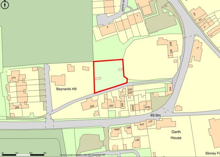 Land North of, 240, Hertingfordbury Road, HERTFORD, Hertfordshire, SG14 2LG