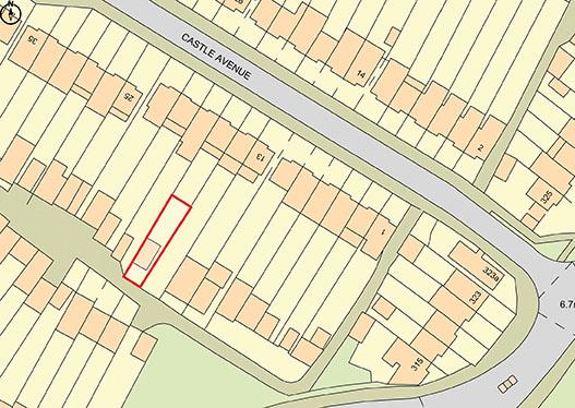 Land r/o 17, Castle Avenue, RAINHAM, Essex, RM13 7TD
