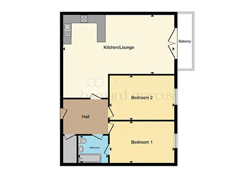 Apartment 63, Wharfside, Heritage Way, WIGAN, Lancashire, WN3 4AT