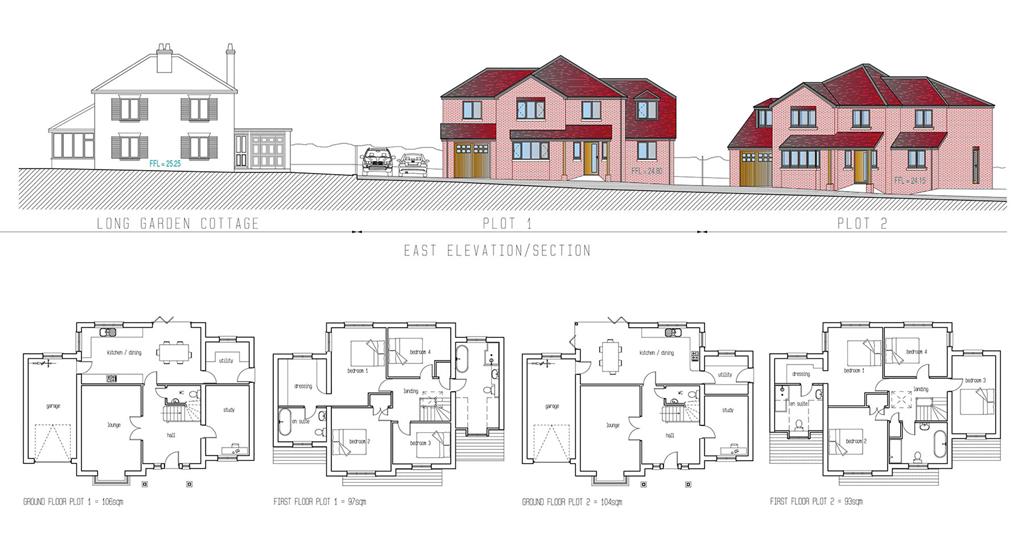 Development Site adj. Long Garden Cottage, Winchester Road, SOUTHAMPTON, Hampshire, SO32 2BX