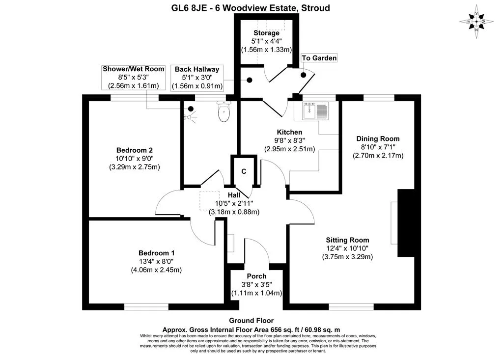 6 Woodview Estate, Frampton Mansell, STROUD, Gloucestershire, GL6 8JE