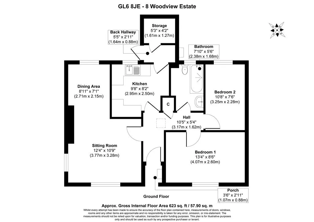 8 Woodview Estate, Frampton Mansell, Gloucestershire, GL6 8JE