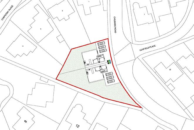 Land r/o 1-4, Chepston Place, TROWBRIDGE, Wiltshire, BA14 9TA