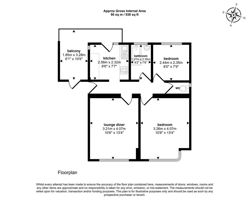 Flat 16, Bruce Castle Court, Lordship Lane, London, N17 6RR