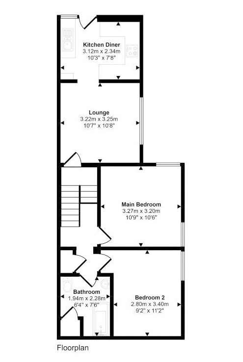 Flat 1, 85, Avondale Road, SOUTH CROYDON, Surrey, CR2 6JF