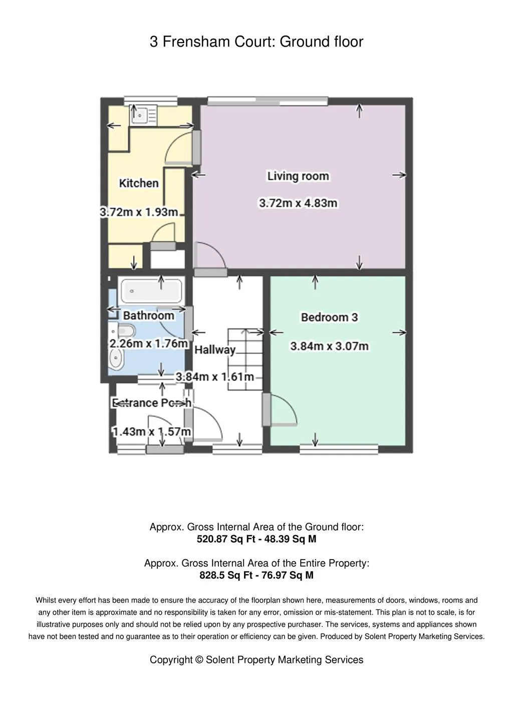3, Frensham Court, SOUTHAMPTON, Hampshire, SO30 0FE