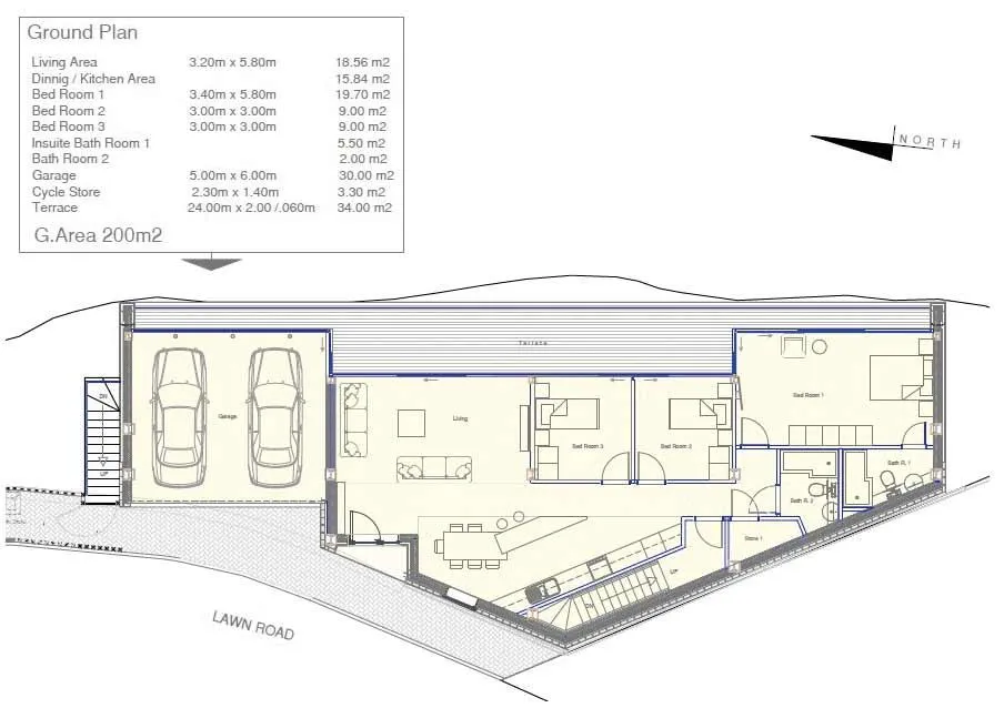 The Cliff House, 2, Lawn Road, GRAVESEND, Kent, DA11 9HW