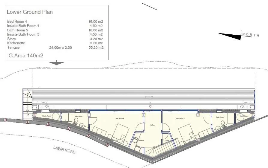 The Cliff House, 2, Lawn Road, GRAVESEND, Kent, DA11 9HW