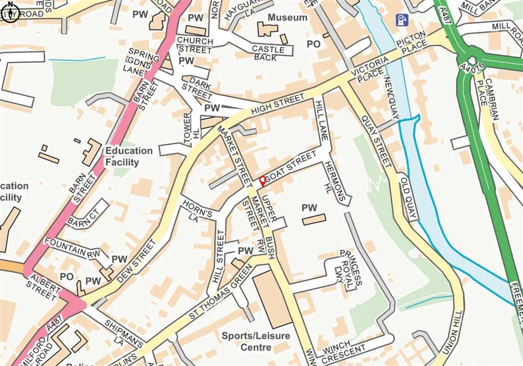 Nelson House, 3, Goat Street, HAVERFORDWEST, Dyfed, SA61 1PX