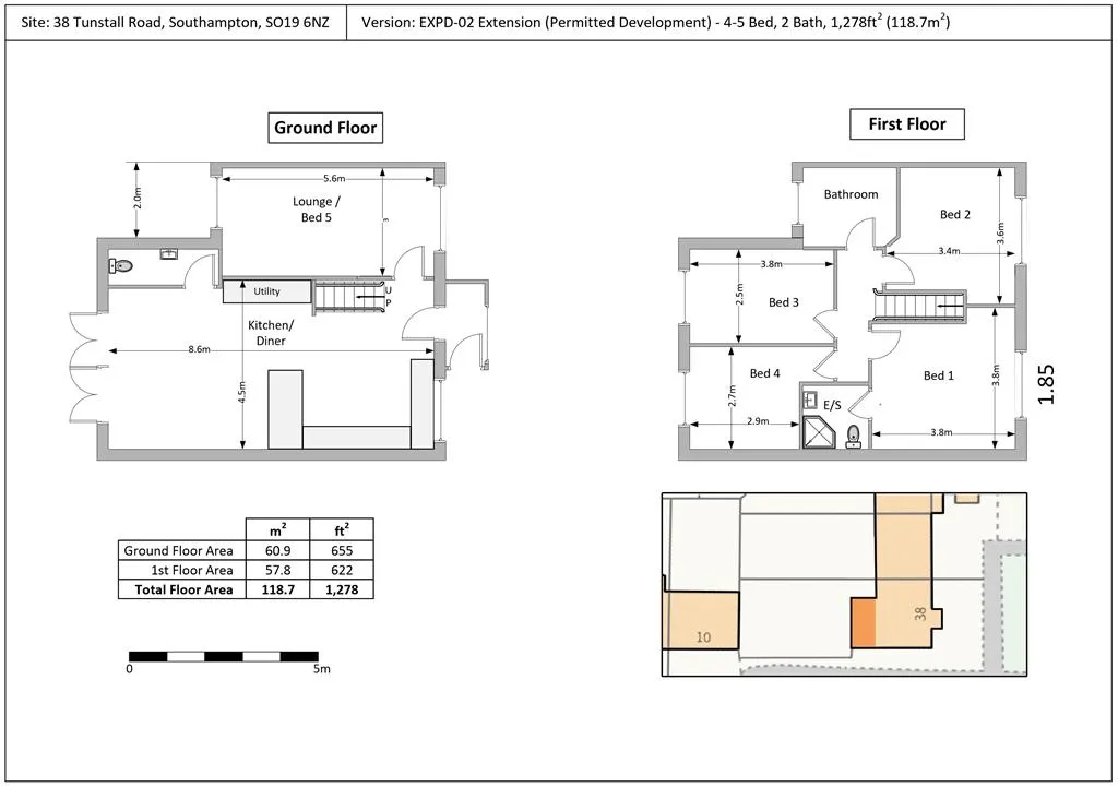 38, Tunstall Road, SOUTHAMPTON, Hampshire, SO19 6NZ